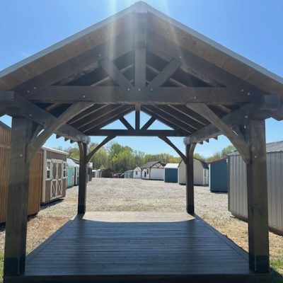 12'x16' Timber Framed Pavilion