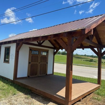 12’x24’ Timber Framed Porch (SALE!)
