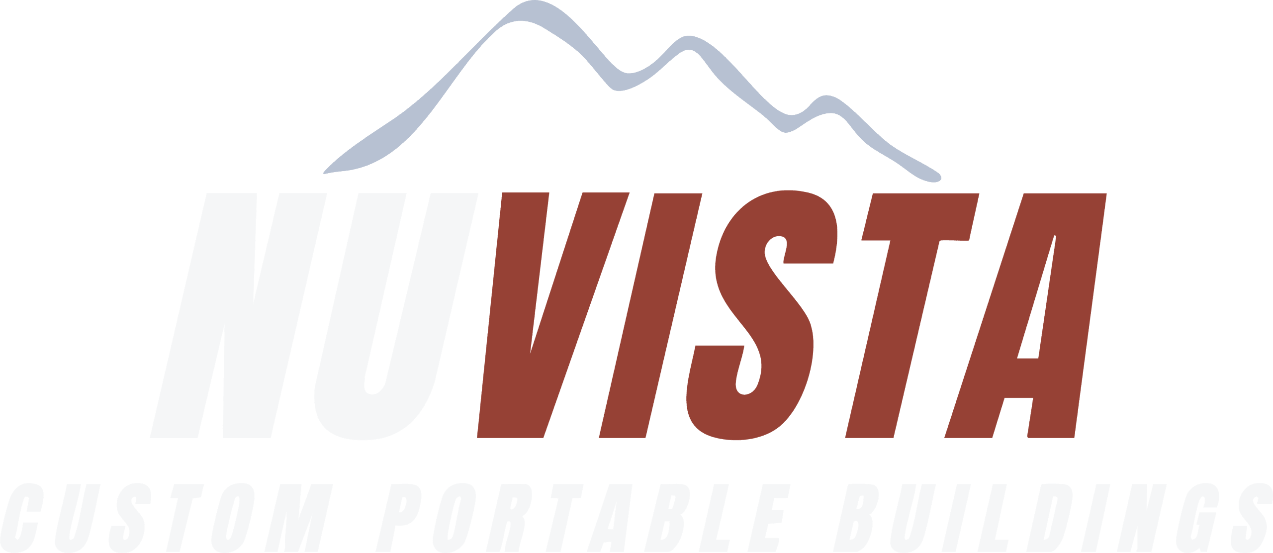 NuVista Logo white red